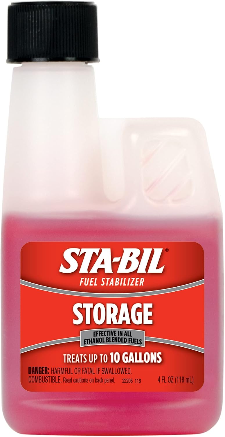 STA-BIL 22208 Fuel Stabilizer - 8 Fl oz, Red