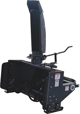NorTrac 3-Pt. Snow Blower - 80in.W Intake, fits Tractors 35 HP to 60 HP, Model Number SBS7680G