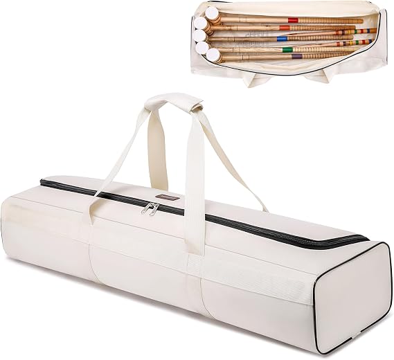 39" Croquet Set Carrying Bag for Storage, Croquet Bag for 6-Player Set