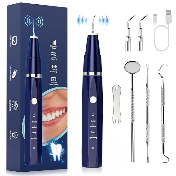 Plaque Remover for Teeth - Tartar Remover for Teeth, Dental Calculus Remover Teeth Cleaning Kit