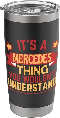 Mercedes Name Funny Gift For Mercedes Stainless Steel Insulated Tumbler