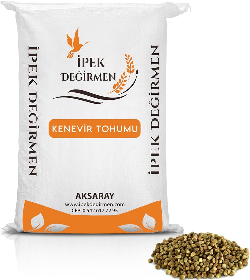 İpek Değirmen Kendir (Kenevir) Tohumu 3 KG