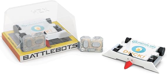 HEXBUG BattleBots Duck!, Remote Control Robot Toys for Kids, STEM Toys for Boys and Girls Ages 8 & Up, Batteries Included
