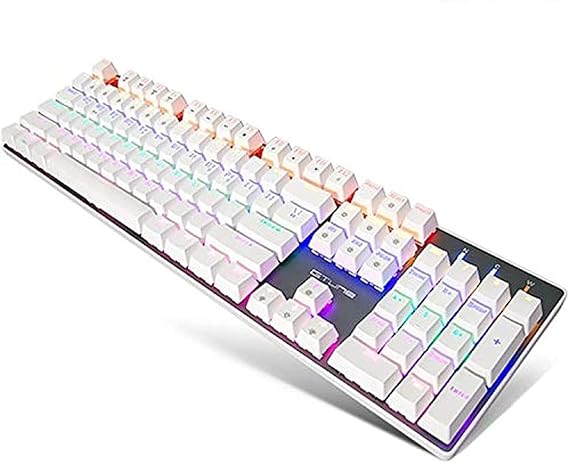 Hansung Gtune Rainbow MKF30S USB Keyboard (Korean-English) for Gaming PC Desktop Laptop Netbook