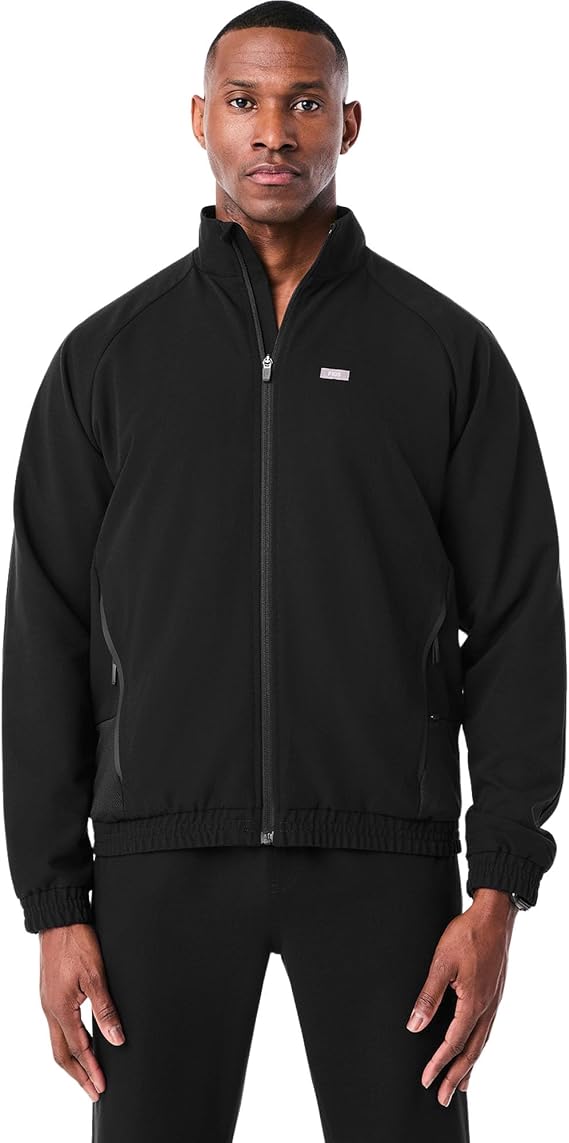 FIGS Cobaki Scrub Jacket for Men 5 Pockets, Mesh Lining, Breathable Function & Movement, Technical Comfort