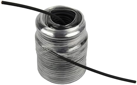 TEMCo 12 AWG Solar PV Wire, 500 ft Black, Bare Copper, Made in USA
