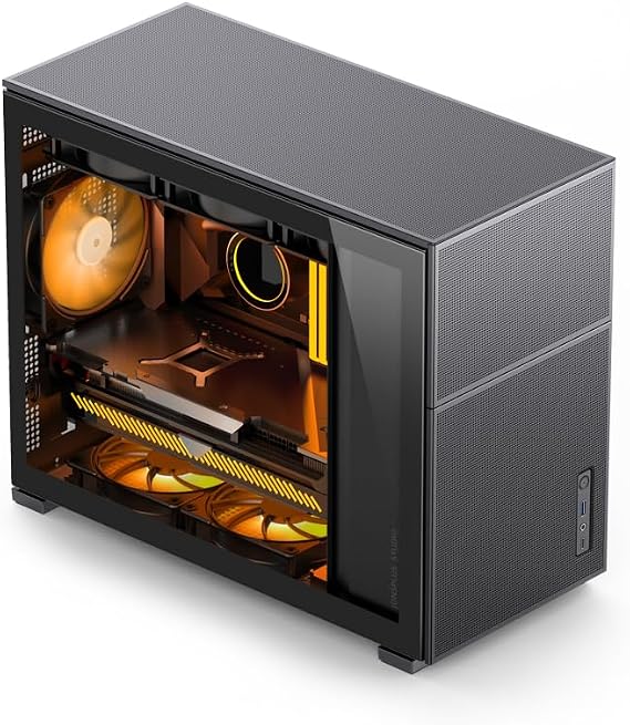 JONSBO D31 Standard Edition / MESH Edition White/Black M-ATX PC Case Black / MESH Version