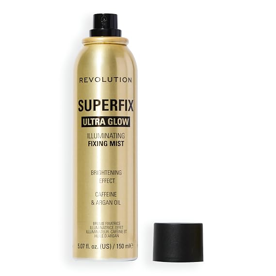 Revolution Superfix Glow Fixing Mist, Makeup Setting Spray