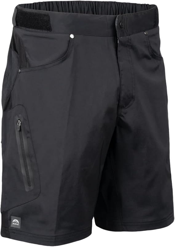 ZOIC Ether 9" Mens Mountain Biking Shorts w/Essential Liner - Durable, Stretch Fabric, Trail Fit - Cycling, Bike Riding