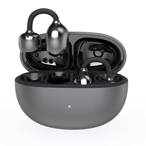 Bluetooth Hearing Aids for Seniors, Open Ear Design, Rechargeable Hearing Aids with APP Control, 7-Level Volume Adjustment, One-Button Operation, 3 Modes Switching