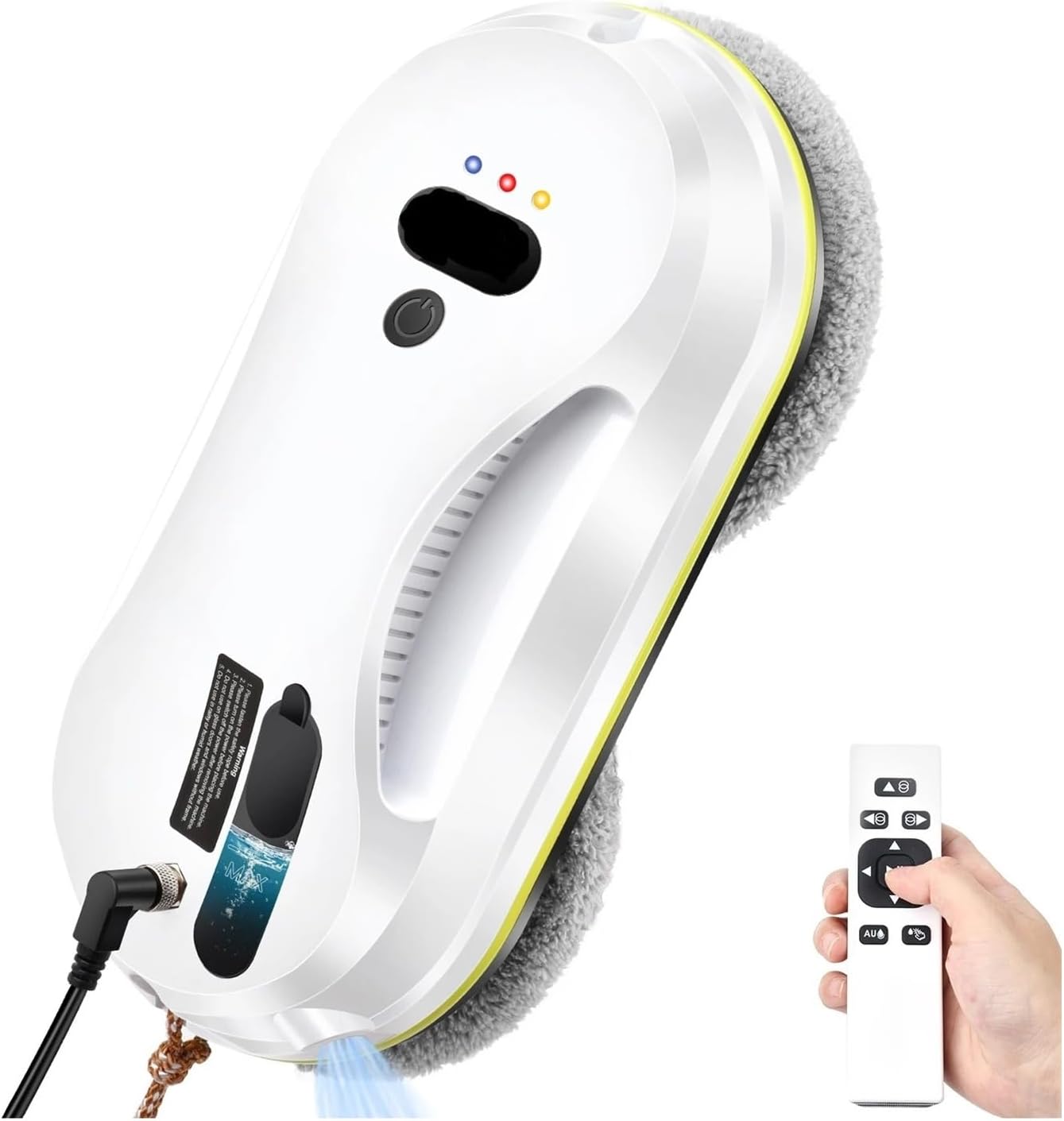 Intelligent Household Window Cleaning Robot Automatic Water Spray Vacuum Cleaner With Remote Control Deep Sweeping