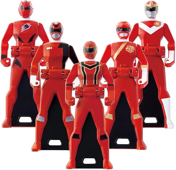 Bandai Pirate Squadron Gokaijer Ranger Key Series Ranger Key Set 01