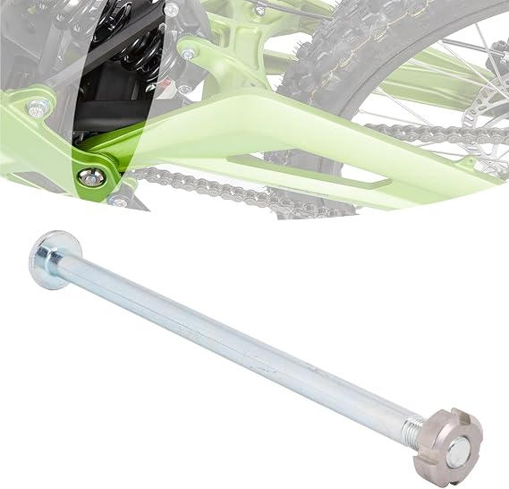 Bottom Axle with Nut for Surron Light Bee | Middle Center Mid Flat Fork Shaft Axis for Electric Dirt Bike Sur Ron Light Bee X and S