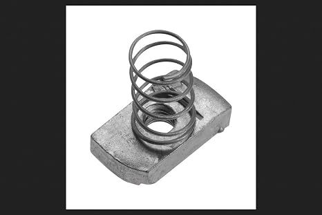 Genuine Unistrut P1008-EG 3/8" Channel Nut with Regular Spring for All 1-5/8" Tall Strut Channel