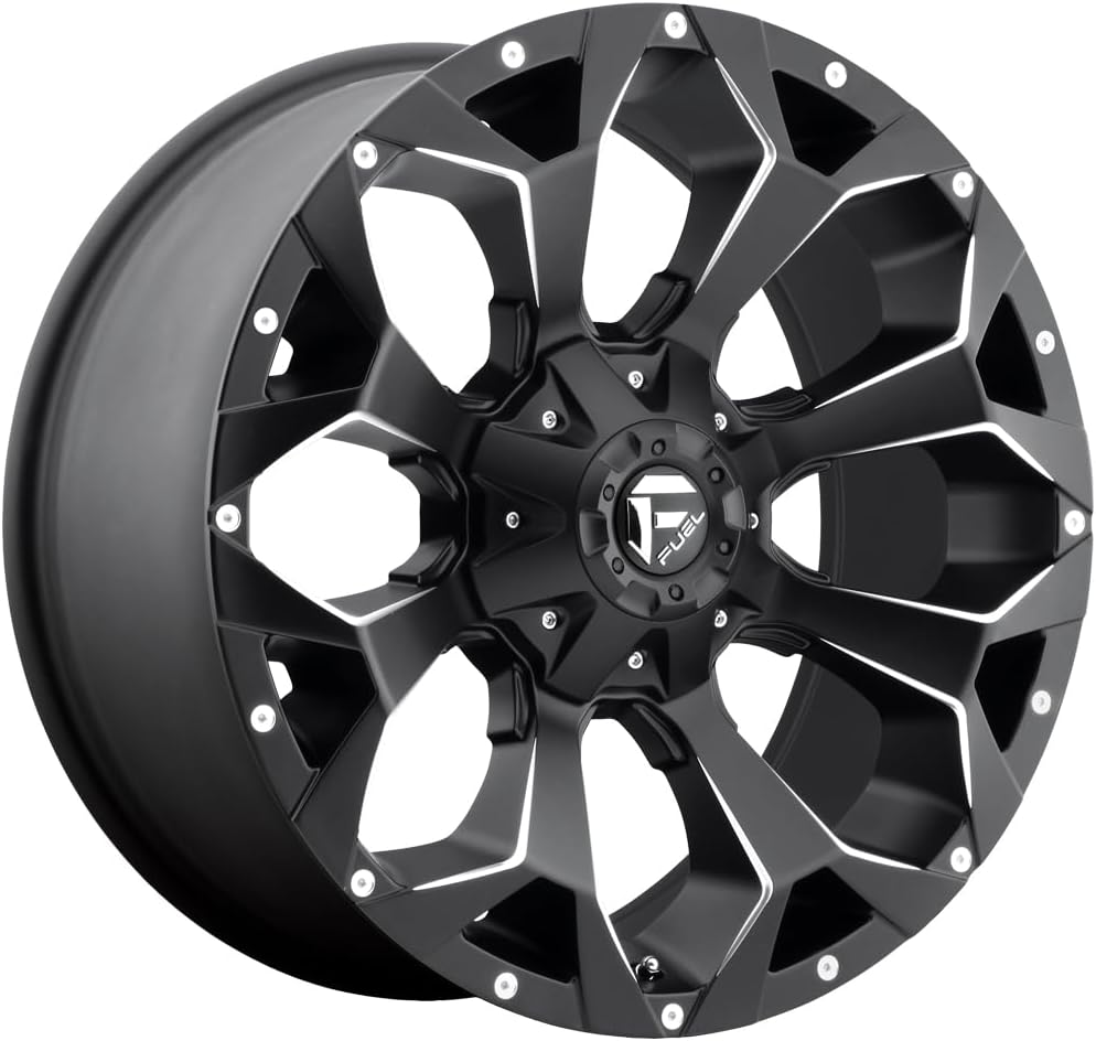 FUEL OFF-ROAD D546 ASSAULT 17X9, 6X1355.5, 5.08, 2mm MATTE BLACK MILLED - D54617909849