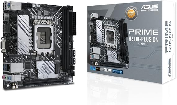 ASUS Prime H610I-PLUS D4-CSM Motherboard Socket Intel LGA 1700