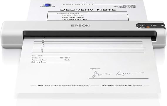 Epson DS-70 Portable Document Scanner Mobile Single-Sheet Scanner