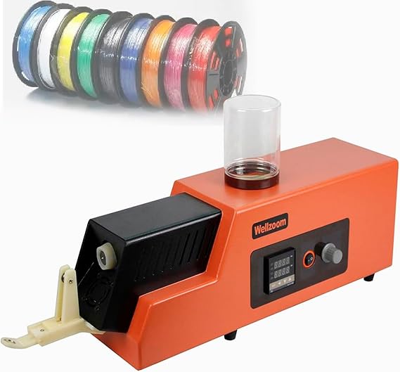 3D Filament Extruder Machine, 300-650mm/min Adjustable Speed, LCD Display, for Desktop 3D Printer Filament Extruder Machine