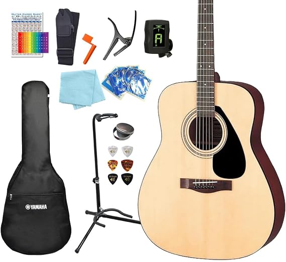 Yamaha F315D NT Beginners Acoustic Guitar Set of 13 98765 Ships Safe After Inspection