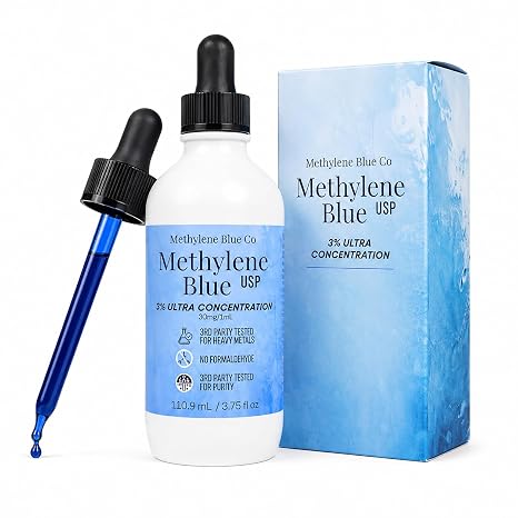 Methylene Blue USP 3% 3.75 mL Pharmaceutical Grade USA Made