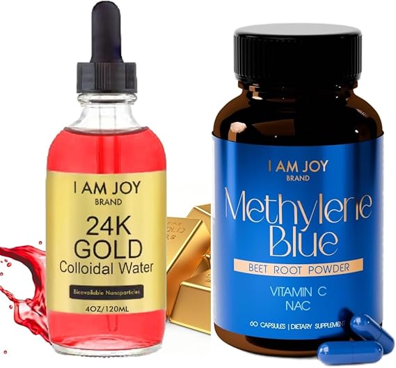 Colloidal Gold + Blue Methylene