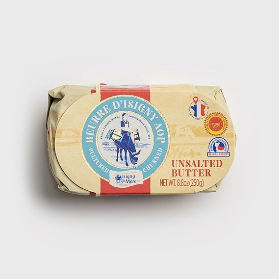 Beurre DIsigny AOP Unsalted French Butter - 8.8 oz / 250 g -  OVERNIGHT