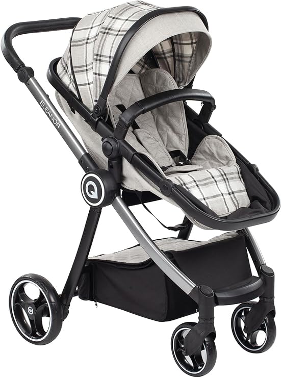 Jaju Baby Quero AND1090 Eleanor Çift Yönlü Bebek Arabası, Gri