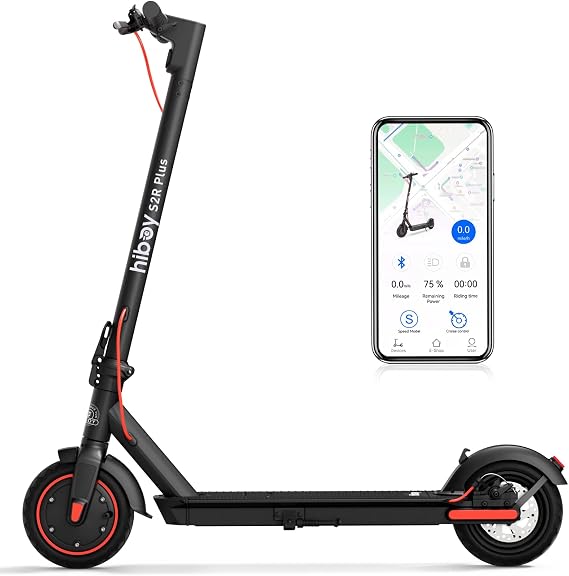 Hiboy S2R Plus Electric Scooter for Adults, 19 MPH, 22-Mile Range