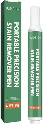 Portable Precise Stain Remover, Clean And Decontaminate Clothes Washfree, Greasefree Yellowing Clothes 9g0.3oz Remover, Seat Car Interior Remover, Machine Green