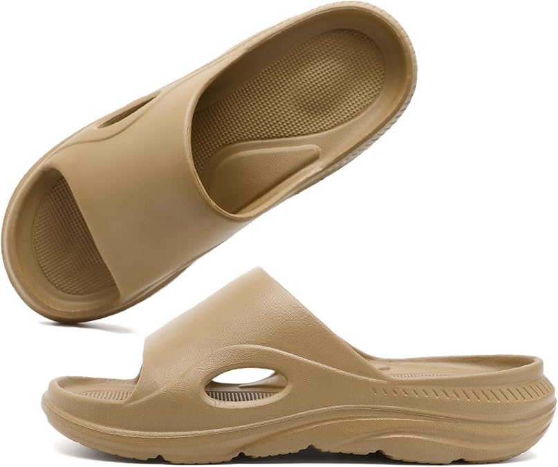 Cloud slides sandals for women men,womens Recovery slides EVA Anti-Slip shower shoes,Open Toe Garden Shoes,Mens Sandals slippers Indoor Outdoor Size