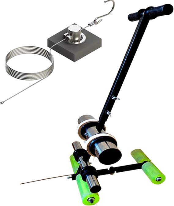 Floor Tape Applicator, Tape Pasting Machine, Sports Counrt Floor Tape Applicator, Hand Walk-Behind Tape Dispenser Floor Marking Tool W/Drawing Circle Kit