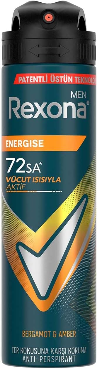 Rexona Men Men's Energy Aeresol Deodorant 150 ml