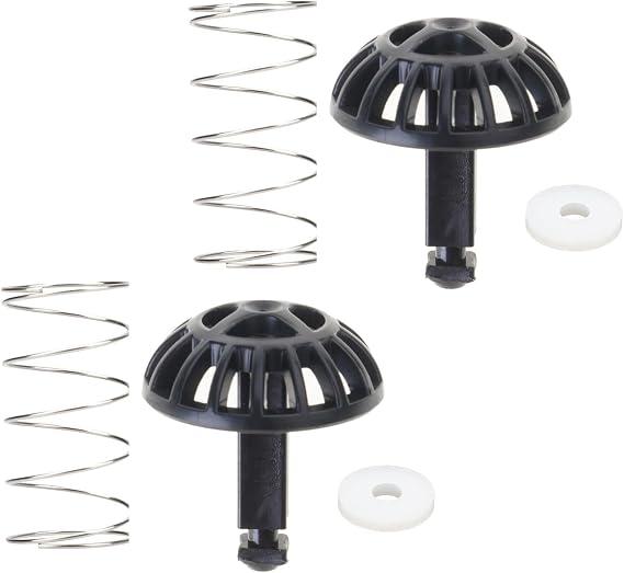 2 Pack Coffee Brew Basket Spring Loaded Stopper Kits Machine Accessory Part Suitable for Various Models