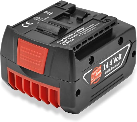 4000MAH for Bosch 14.4V Battery BAT614G BAT607G BAT614 BAT614G BAT607 Power Tool Replacement Battery