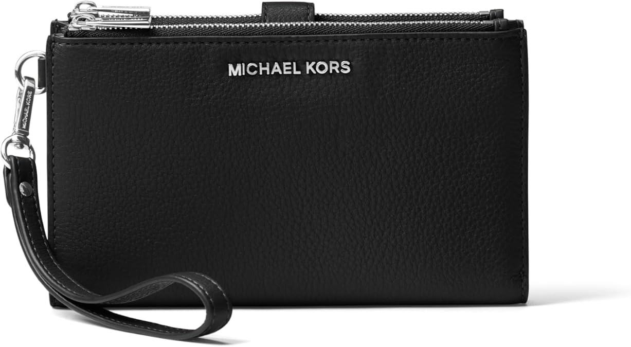 Michael Kors Women's Jet Set Double Zip Wristlet Wallet with Wrist