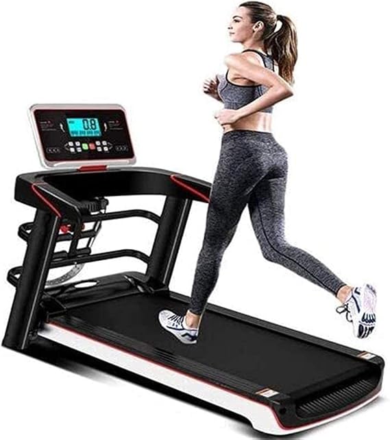 Electric Treadmill Folding Running Treadmill Under Desk Walking Pad Treadmill with Wide Tread Belt Super Slim Mini Quiet Home Treadmill