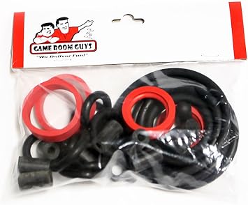 Game Room Guys Gottlieb Shaq Attaq Pinball Black Rubber Ring Kit