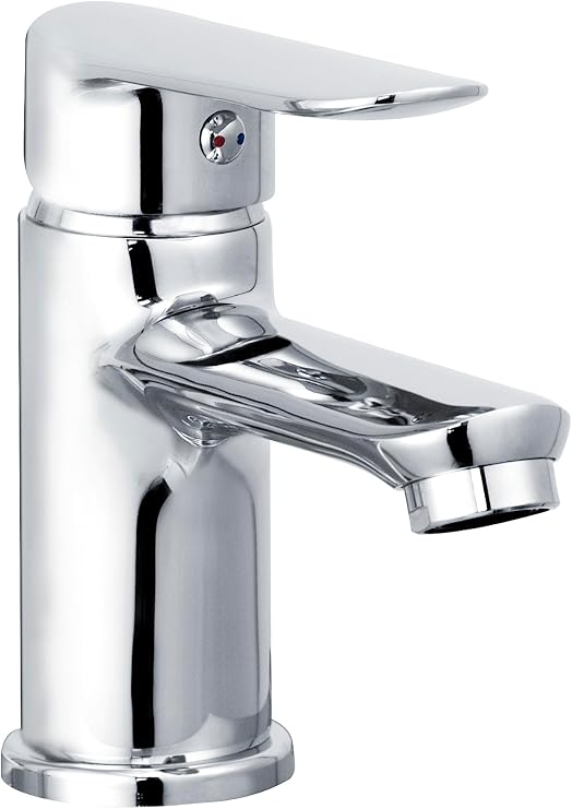 Bristan Opus Bathroom Taps, Chrome Basin Mixer tap