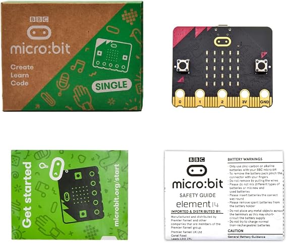 KEYESTUDIO Single BBC Micro:bit V2.2 Board for Microbit v2