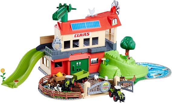 Majorette Farmyard Claas Farm Play Set
