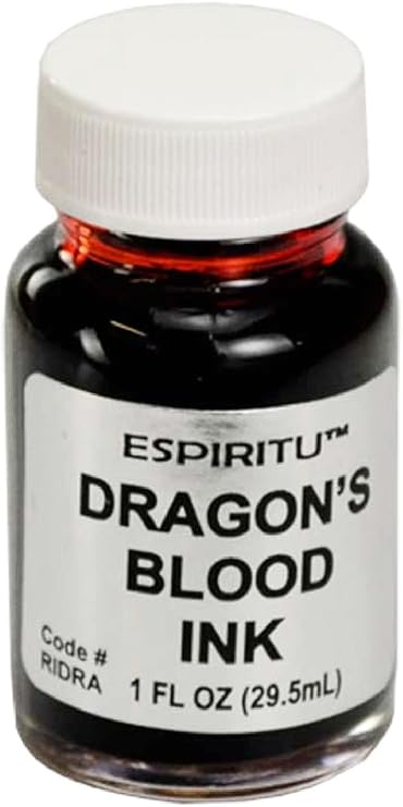 Generic Dragon's Blood Ink - 1 Fl. Oz. Red Liquid Ink in Bottle