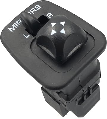 DEVMO Power Mirror Control Switch Compatible with Fo-rd Excursion Expedition Escort F150 F250 F350 Super Duty Thunderbird Windstar Replaces# F65Z17B676AB 901-319 Front Driver Side Door