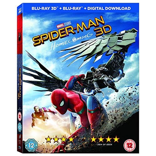 Spider-Man Homecoming [Blu-ray 3D + Blu-ray]