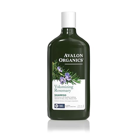 Avalon Organics Shampoo Volumizing Rosemary 11 Fluid Ounce