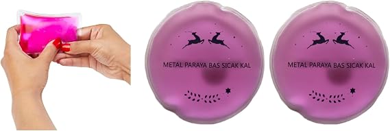 Pink Gazelle Pocket Stove, Hand Warmer, 2 Hot Water Bags PVC 9Cm