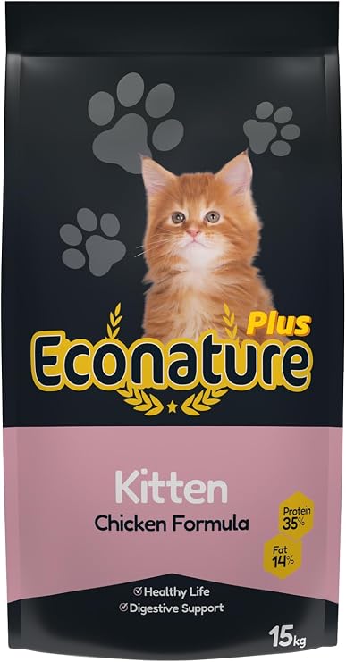 Econature Plus Tavuklu Yavru Kedi Maması 15 kg