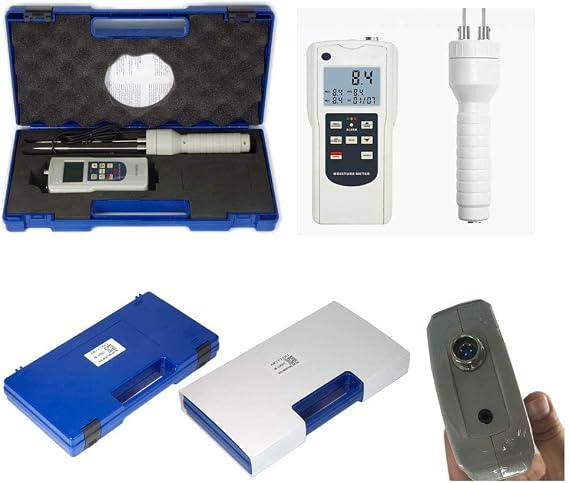 Soil Moisture Meter Tester Analyzer With Pin Type Measurement 99 Groups Data Storage Statistical Function