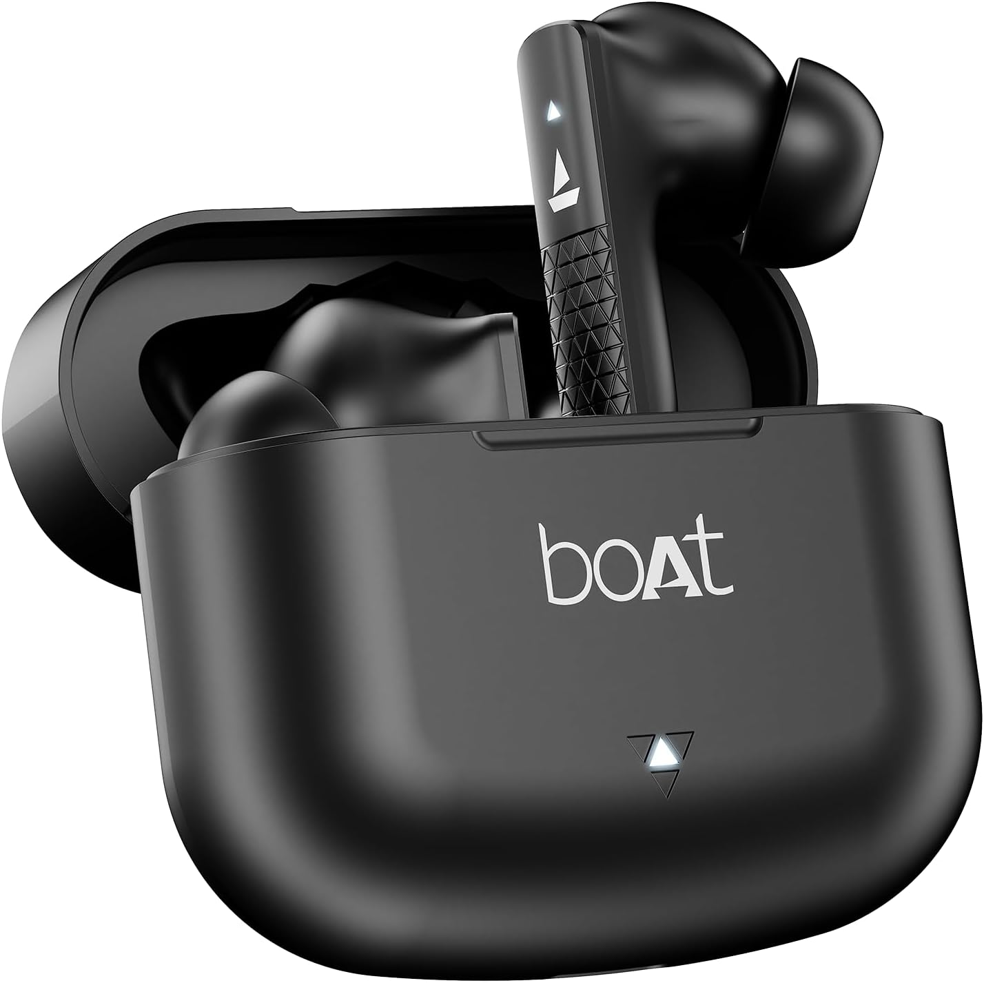 boAt Airdopes 91, 45HRS Battery, 50ms Low Latency, ENx Tech, Fast Charge, IPX4, IWP Tech, v5.3 Bluetooth Earbuds, TWS Ear Buds Wireless Earphones with mic Active Black