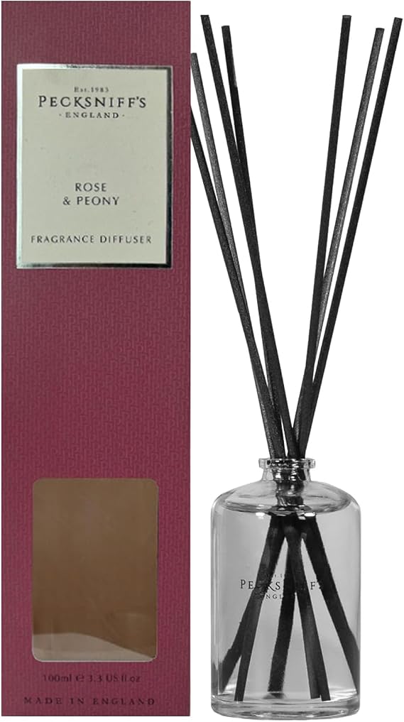 Pecksniff's Rose & Peony Diffuser | 200 ml/6.76 Fl Oz