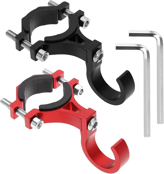 The Lord of the Tools Electric Scooter Hook Universal Scooter Hook Aluminium Hanger Hook Multifunctional Scooter Hanging Hook Accessories for Electric Scooters Bicycles Motorcycles